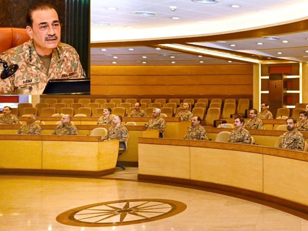 پاکستان متحمل مذاکرات، کشیدگی میں کمی اور اصولی سفارتکاری کیلئے پُرعزم ہے، کور کمانڈر کانفرنس