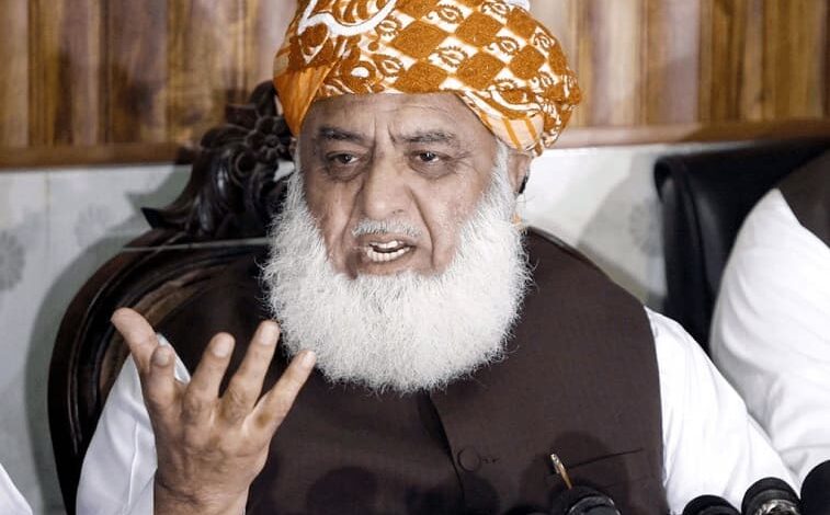 مولانا ادریس کے قاتلوں کو گرفتار کرکے نشان عبرت بنایا جائے، فضل الرحمن کا مطالبہ