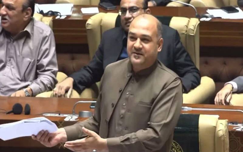 سندھ اسمبلی : کراچی میں پانی بحران پر ایم کیو ایم کا شدید احتجاج، پانی دو کے نعروں سے ایوان گونج اٹھا