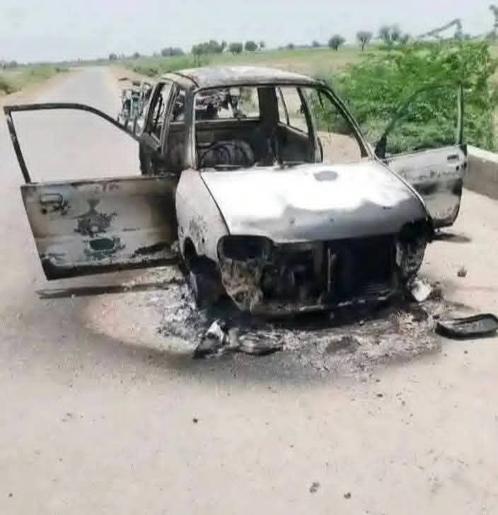 سانگھڑ: شدید گرمی کے باعث کار میں گیس سلینڈر دھماکے سے باپ ، بیٹی جاں بحق