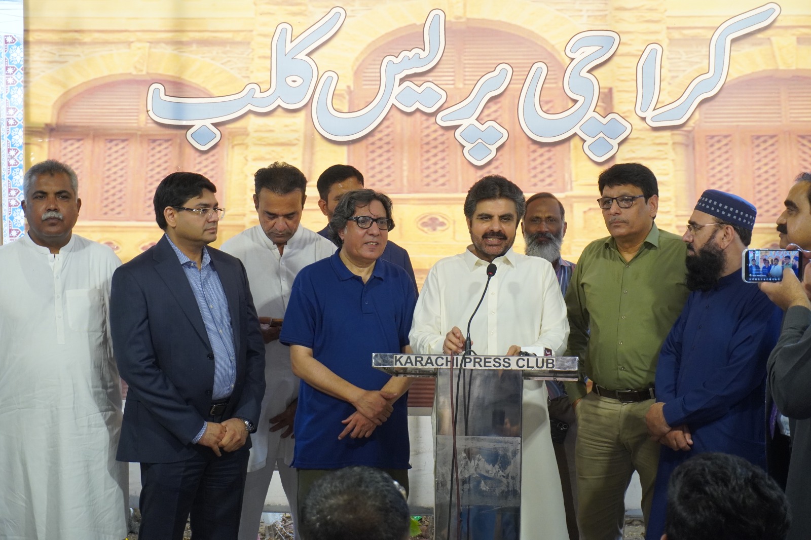 کراچی پریس کلب کے نئے ارکان کے پلاٹوں کی قرعہ اندازی اگست کے پہلے ہفتے میں ہوگی،ناصر حسین شاہ