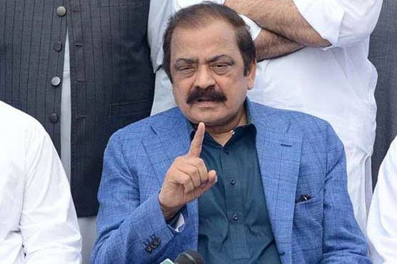 لانگ مارچ پر رانا ثناء اللہ کا سخت ردعمل، باز نہ آئے تو سمجھا دیا جائے گا