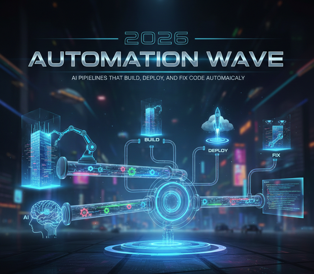 2026 Automation Wave: AI Pipelines That Build, Deploy, and Fix Code Automatically