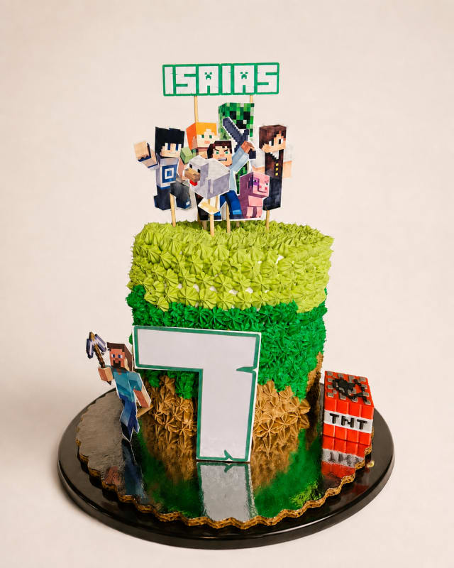 Pastel Minecraft  — imagen 1 de 1