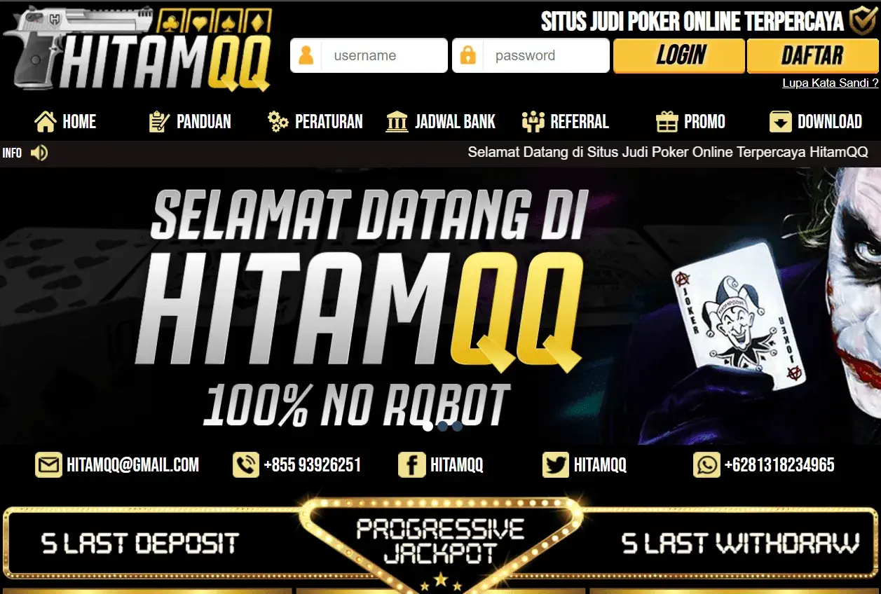 HitamQQ, situs judi online, dominoqq