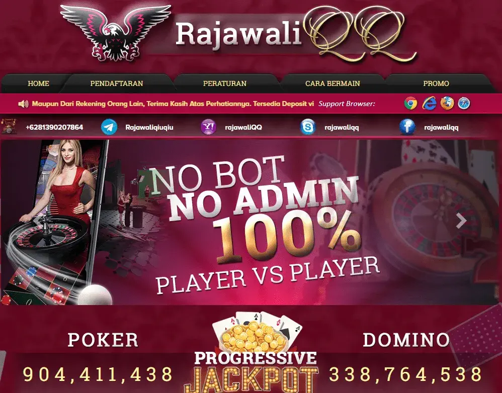 RajawaliQQ, situs judi online, dominoqq