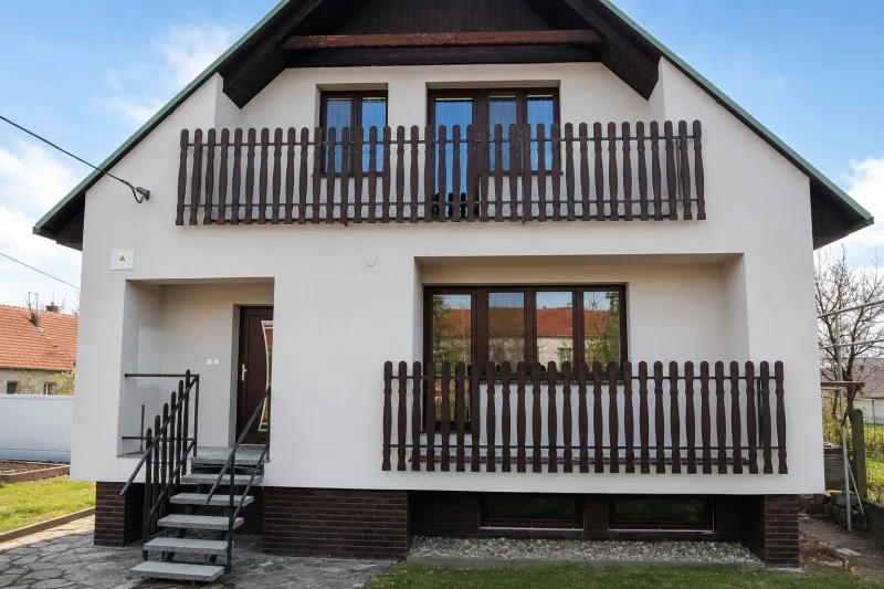 Zateplení fasády rodinného domu v Trstěnice