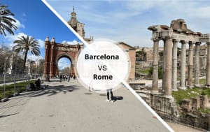 Should You Travel to Rome or Barcelona? 9 Pros & Cons Thumbnail