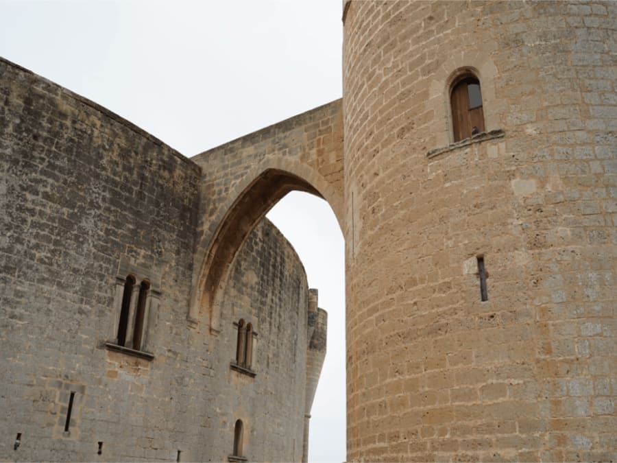 Take a look at the Bellver Castle of Mallorca, it is truly an impressive infrastructure
