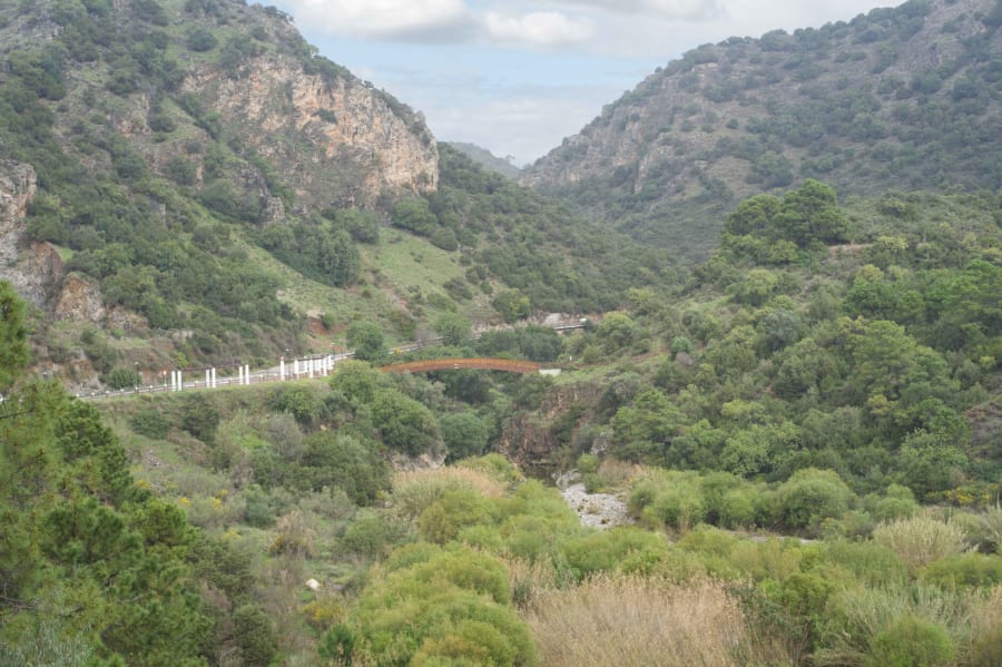 canyon of the angosturas benahavis spain