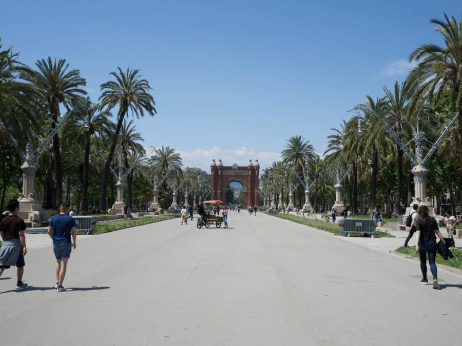 Barcelona arco del triunfo