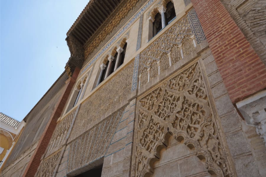 Alcazar palace seville in spain
