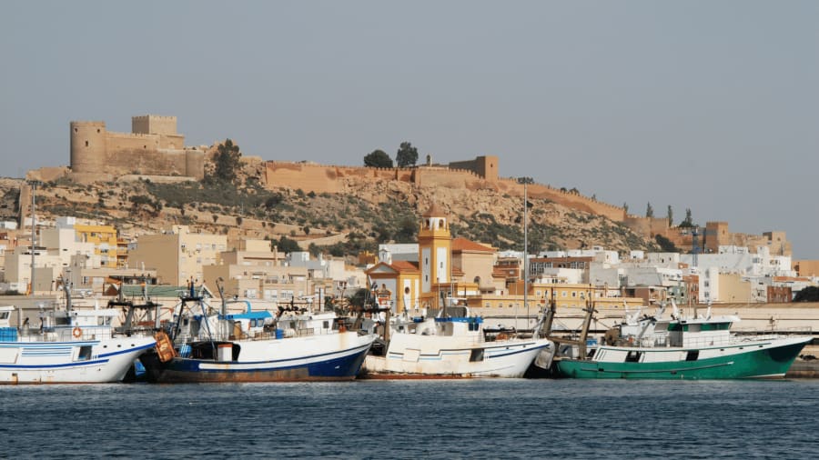 Almeria in Almeria  province South of Spain