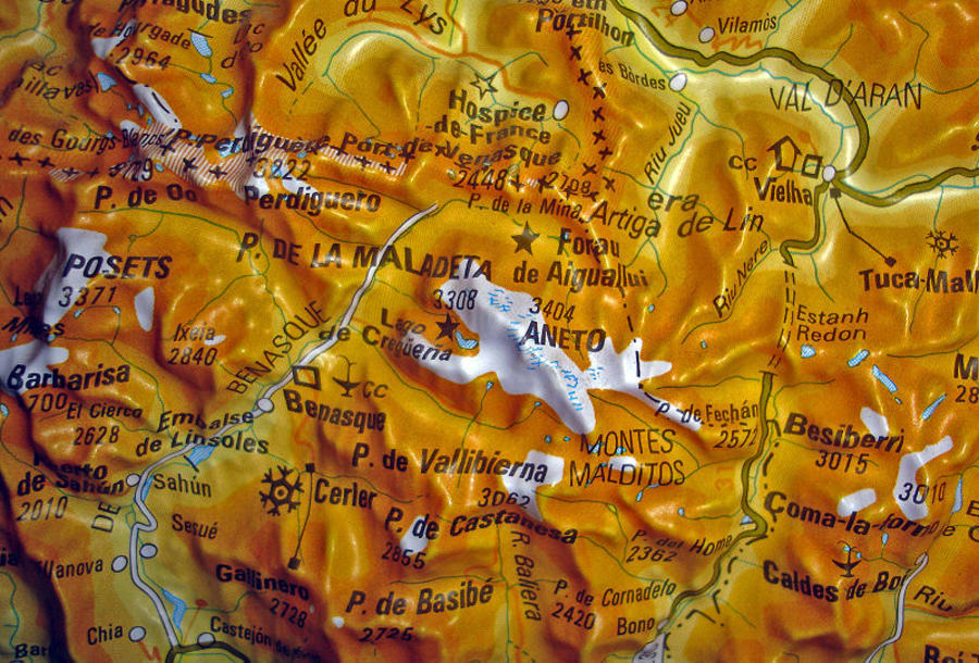 Aneto is the highest peak of the pyrenees