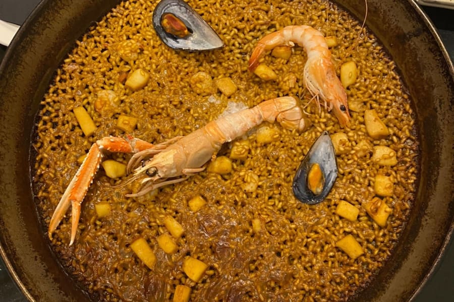 arroz con bogavante