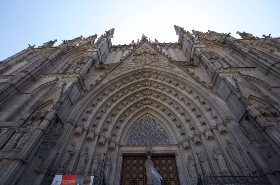 barcelona cathedral main building landmark