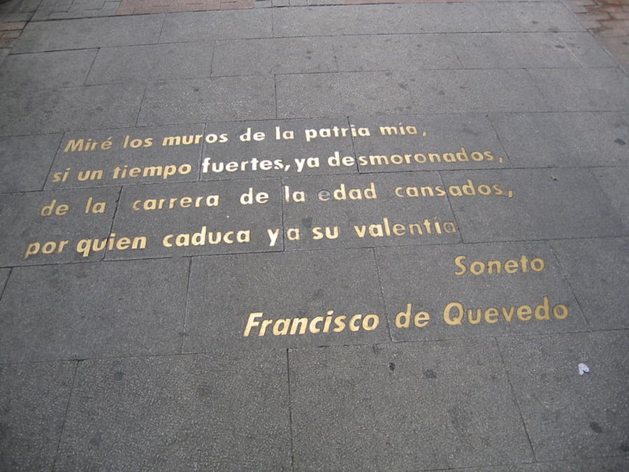 Barrio de las letras madrid