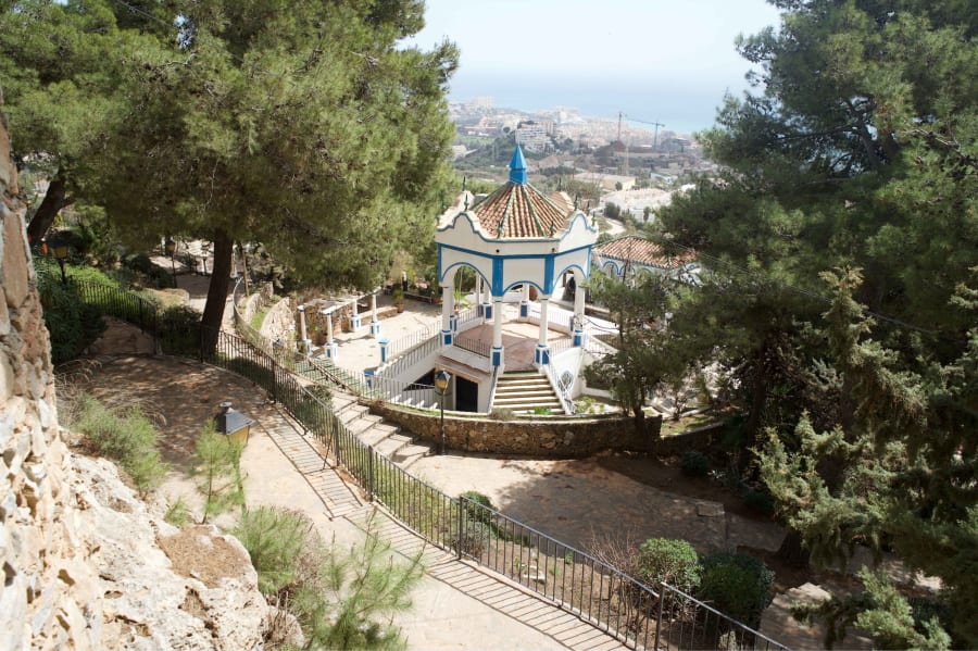 benalmadena spain mirador los jardines del muro