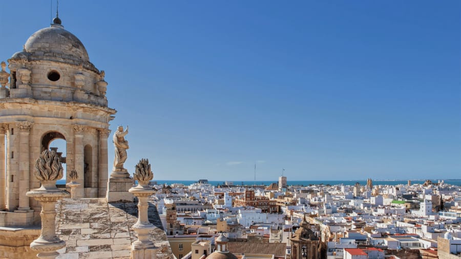 Cadiz province from the south