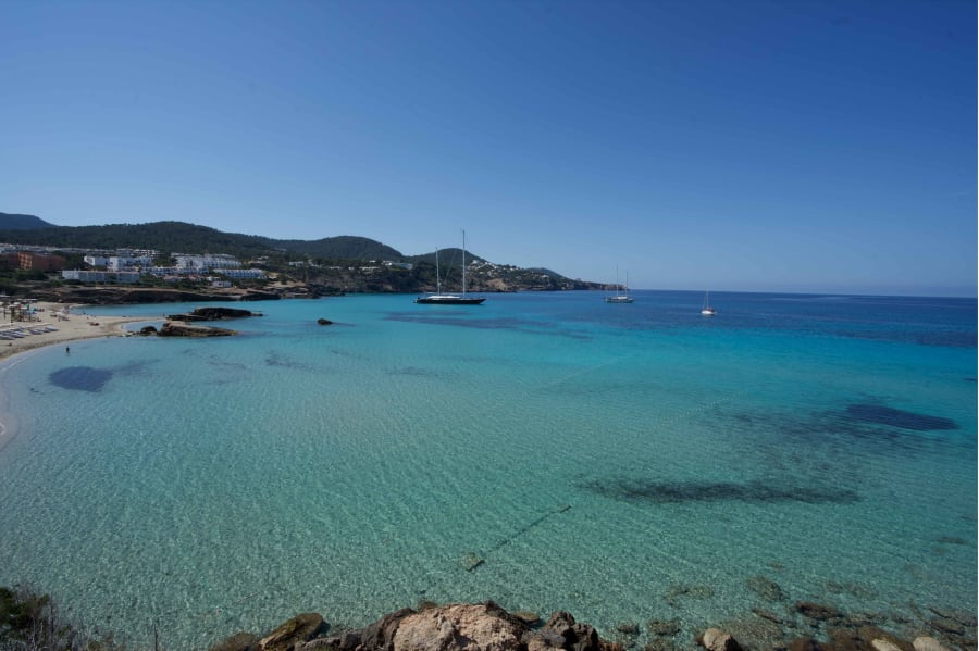 cala comte ibiza spain