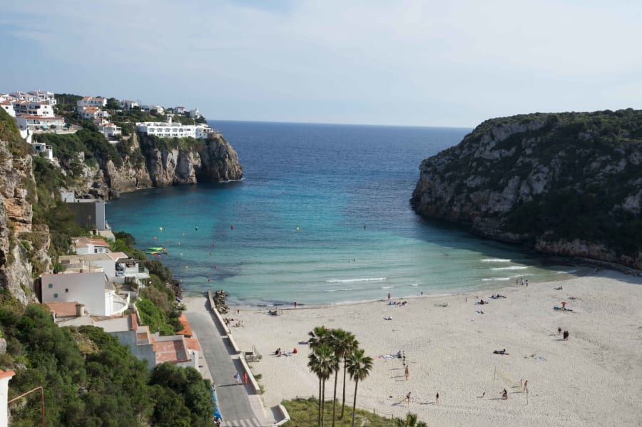 cala en porter menorca spain