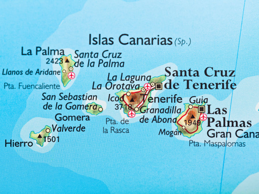 Canary islands are Spain is Africa