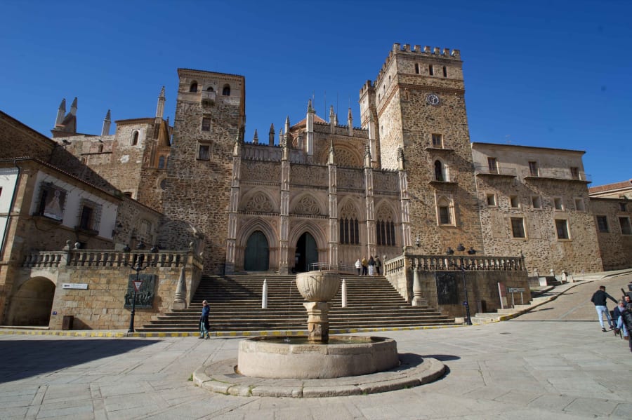 real monasterio de nuestra senora de guadalupe caceres spain