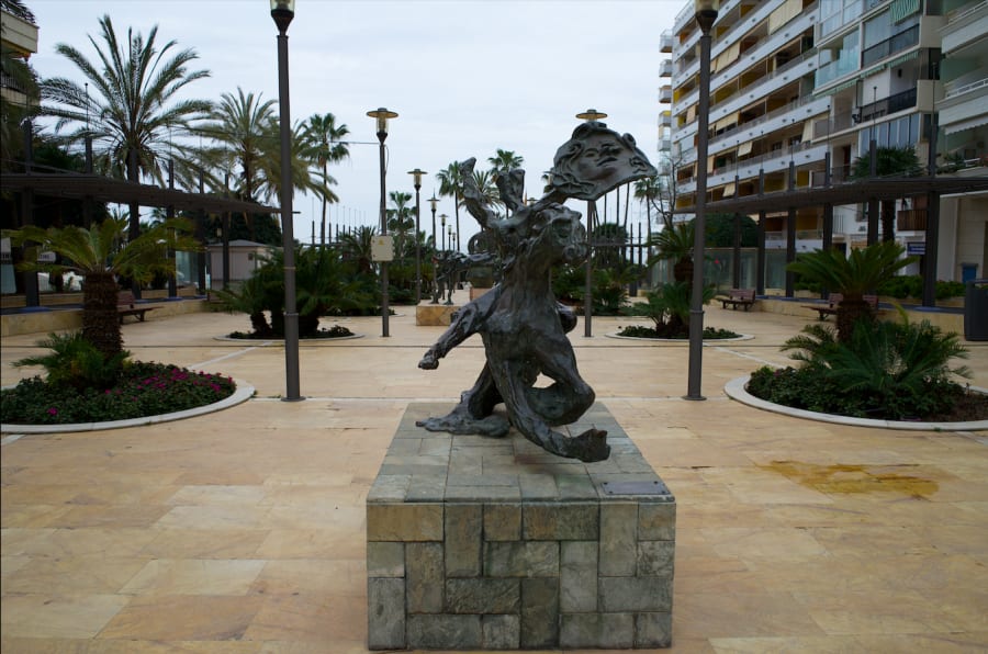 Dali sculpture in Marbella