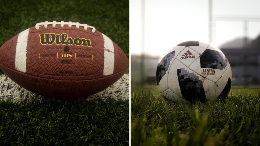 American futbol vs spanish futbol