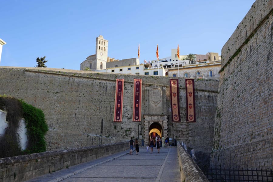 Dalt vila ibiza old town