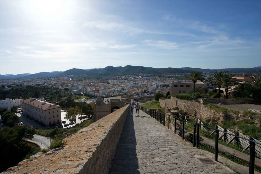 eivissa spain from above