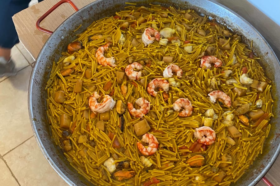 fideua traditional food spain