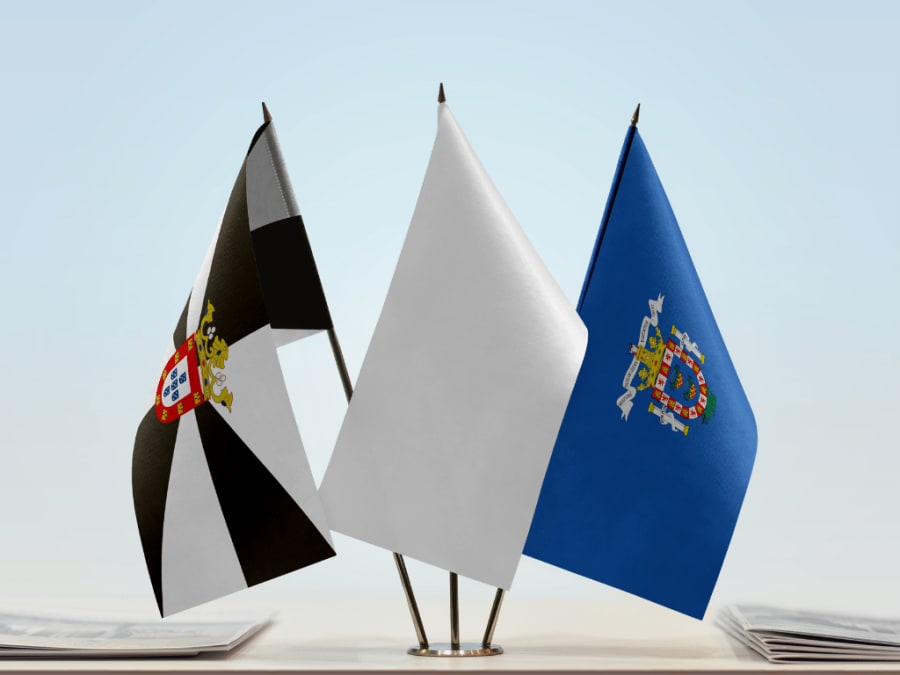 Ceuta and melilla flags