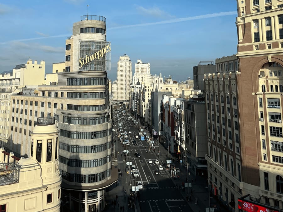 Gran via madrid