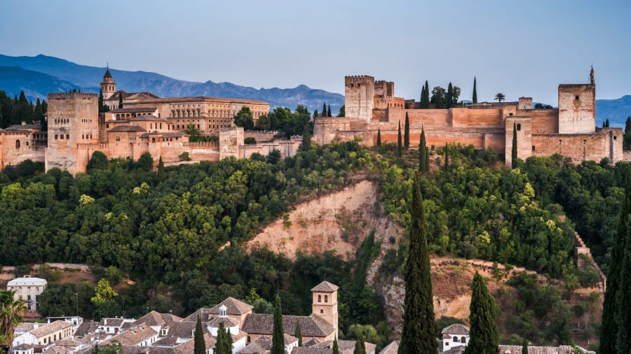 Granada city in southern spain