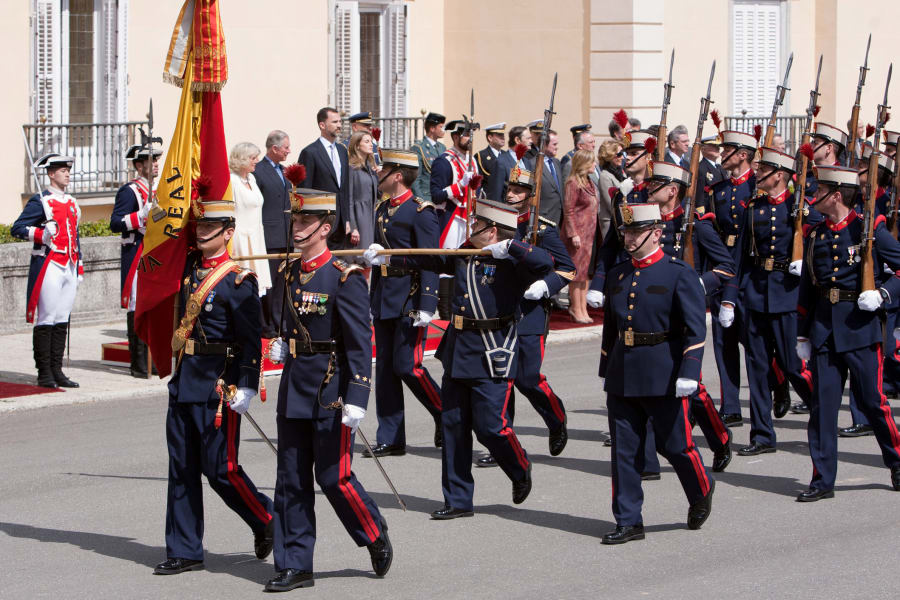 Spanish royal guards photo