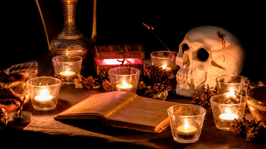 halloween candles