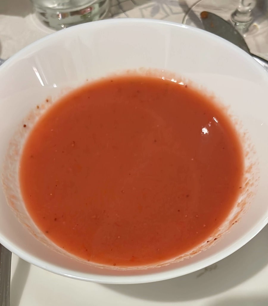 Gazpacho for lunch