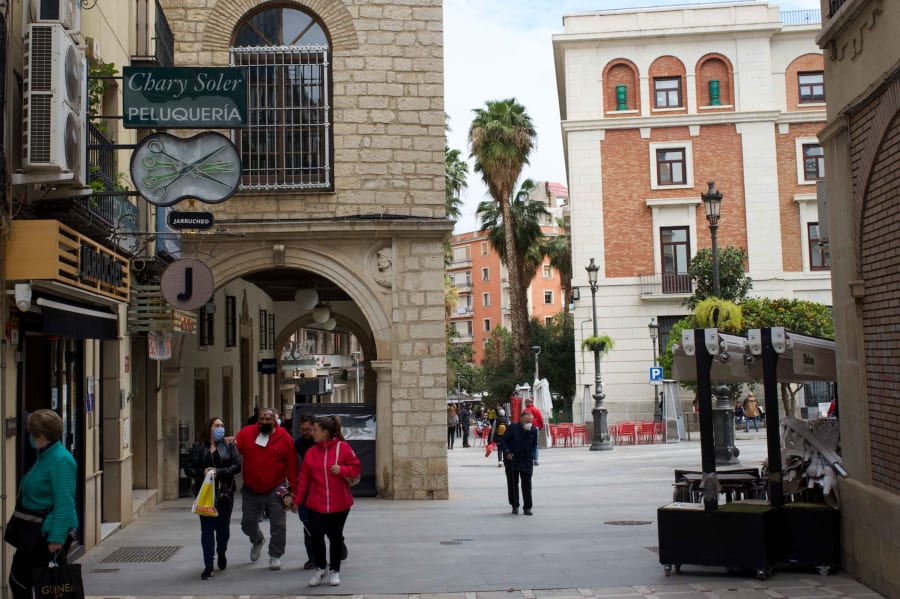 jaen historic center walk spain