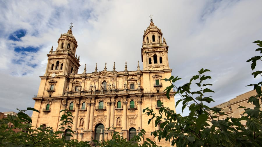 Jaen city in southern spain