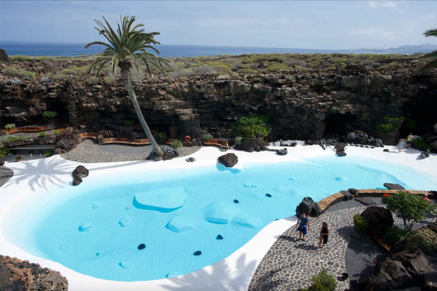 jameos del agua lanzarote cave spain views