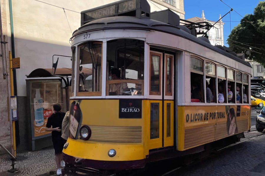 Tram is lisbon