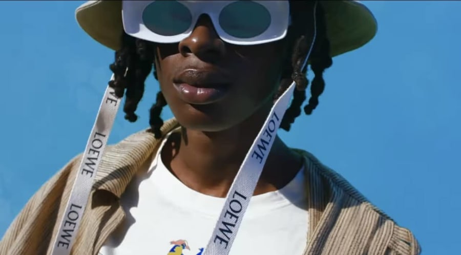 Loewe sunnies black guy