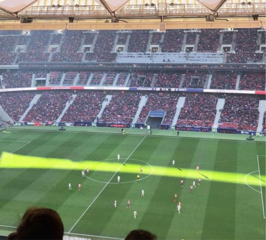 atletico de madrid wanda metropolitano football match
