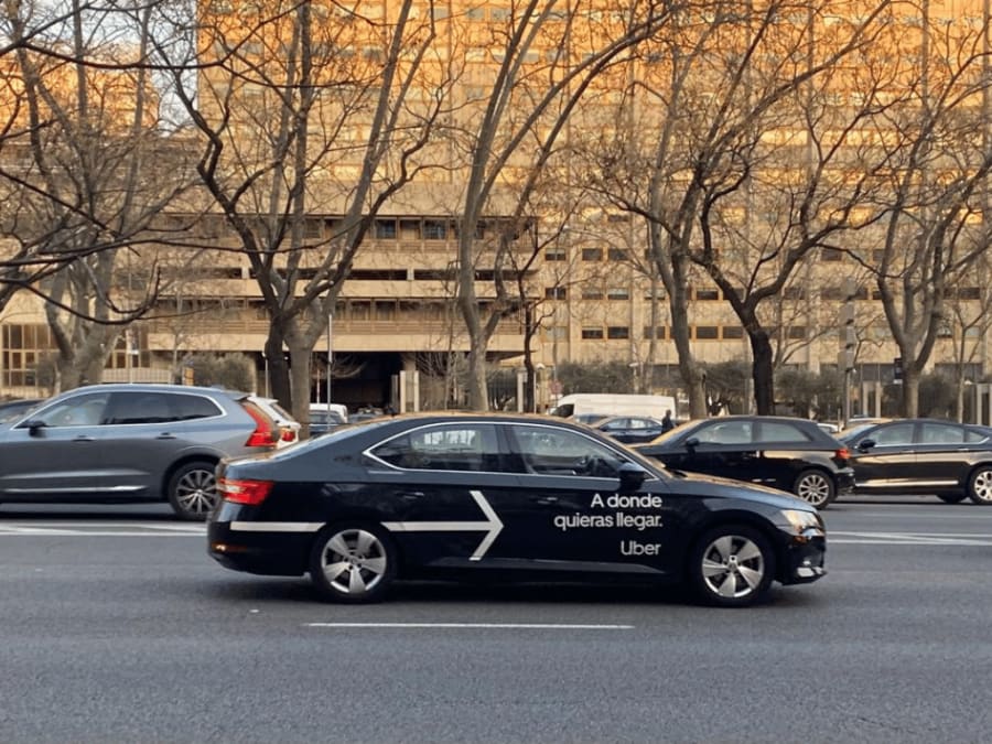 Madrid uber
