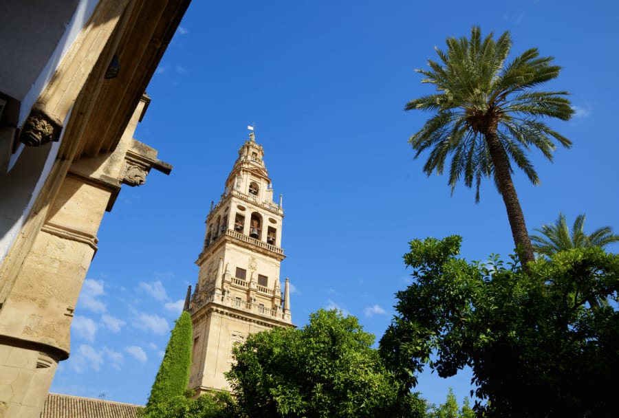 Photo of the minaret of Cordoba