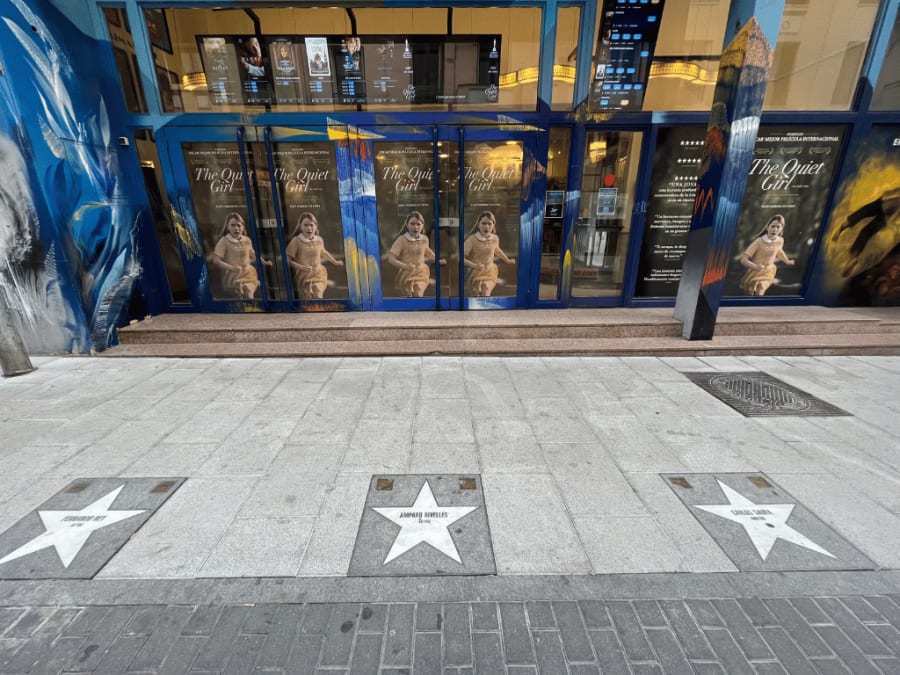 Paseo de la fama madrid