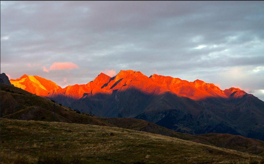 Pyrenees from spain side