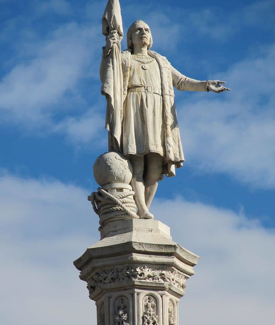 Columbus monument Madrid