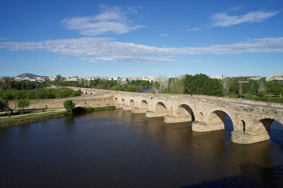 Roman bridge in merida